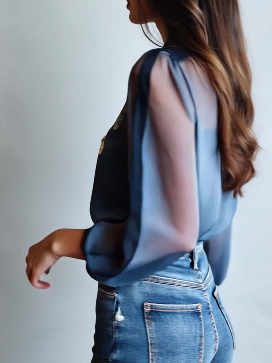 FLORISEL — Bohemian Blossom Blouse