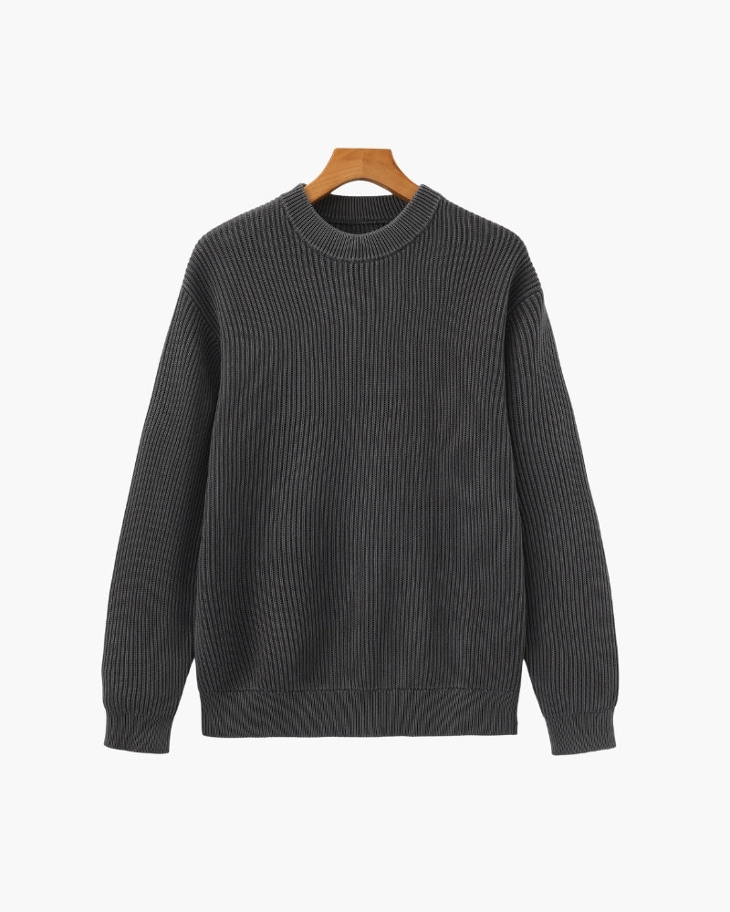 Rib Knit Crewneck