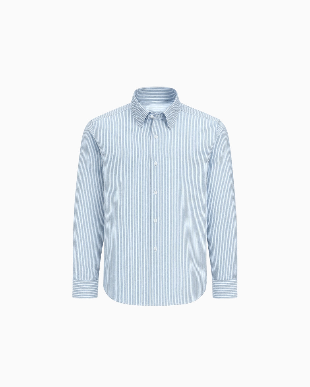 Stripe Oxford Shirt - Coastal Blue