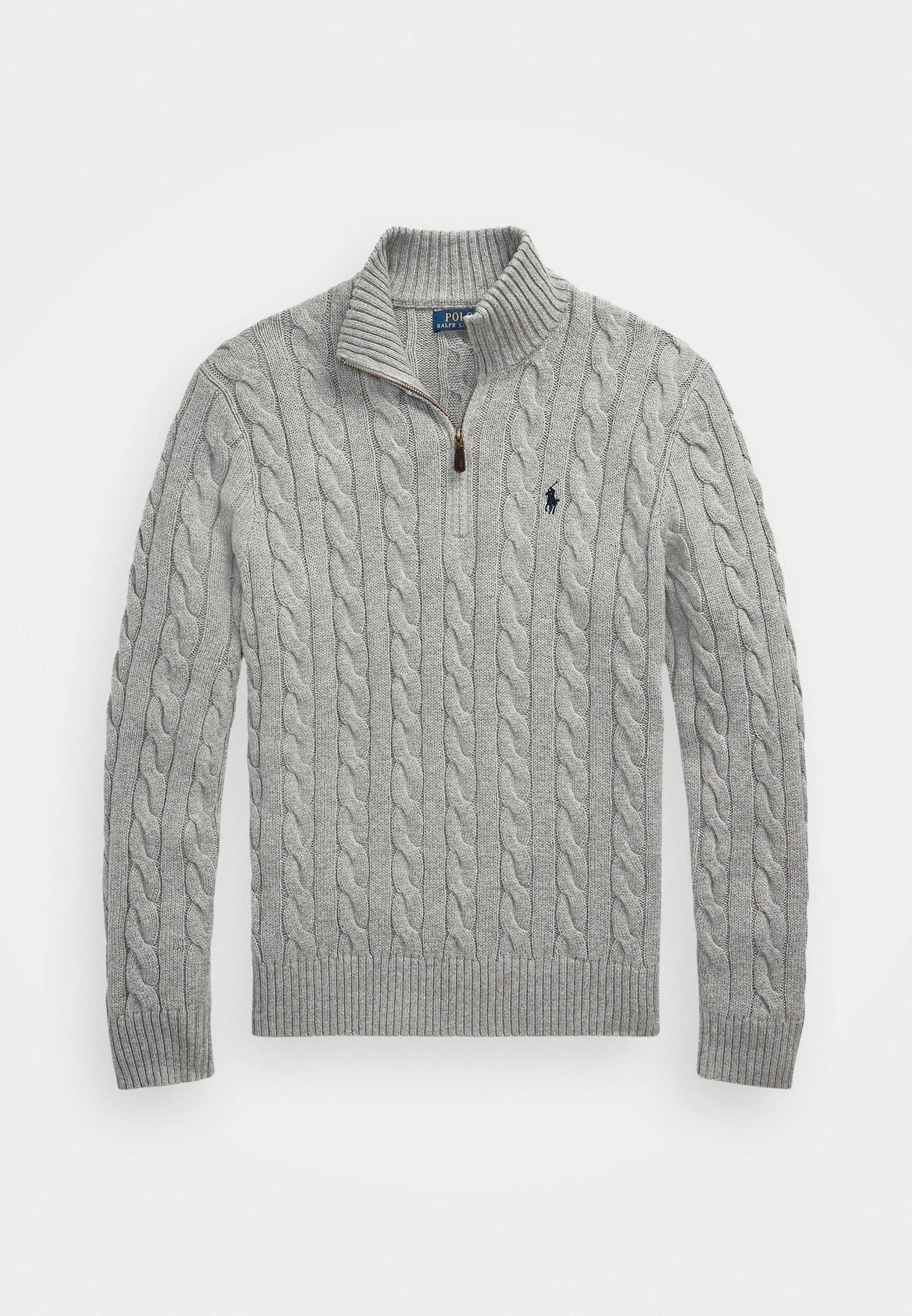 60% OFF | Polo RL Quarter Zip Sweater