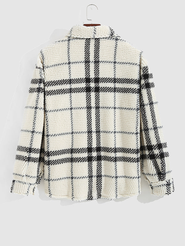 FENMORE — Plaid Fleece Heritage Jacket