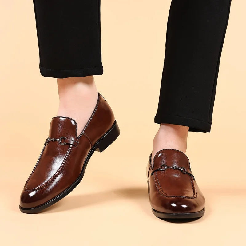 CALBRETTA — Leather Loafers