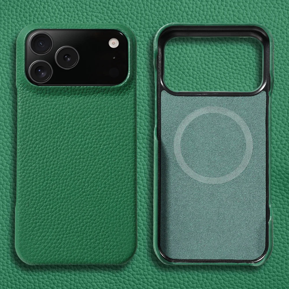 CALIBRA — Leather iPhone 17 Case