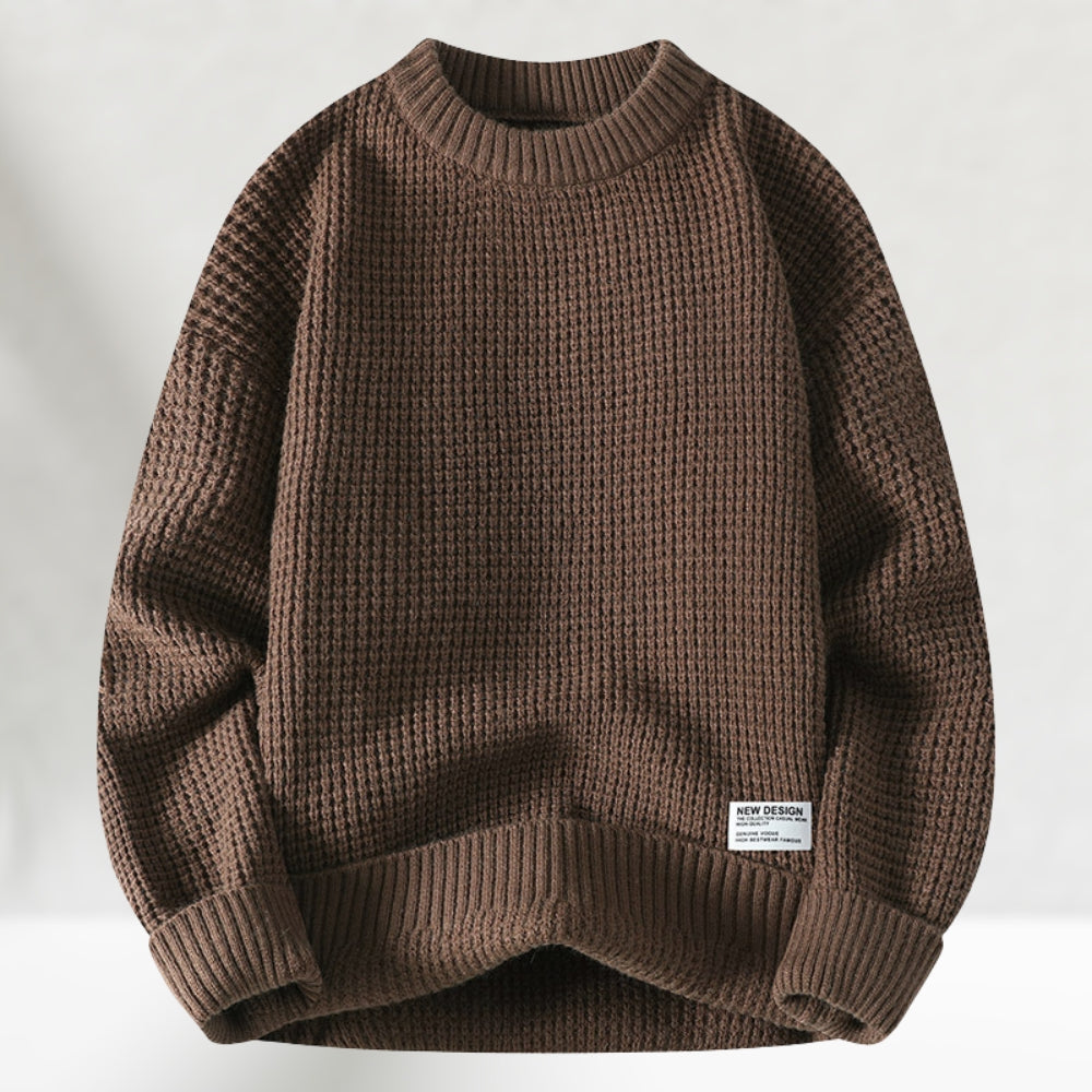 CALDERA — Round Neck Knitted Sweater