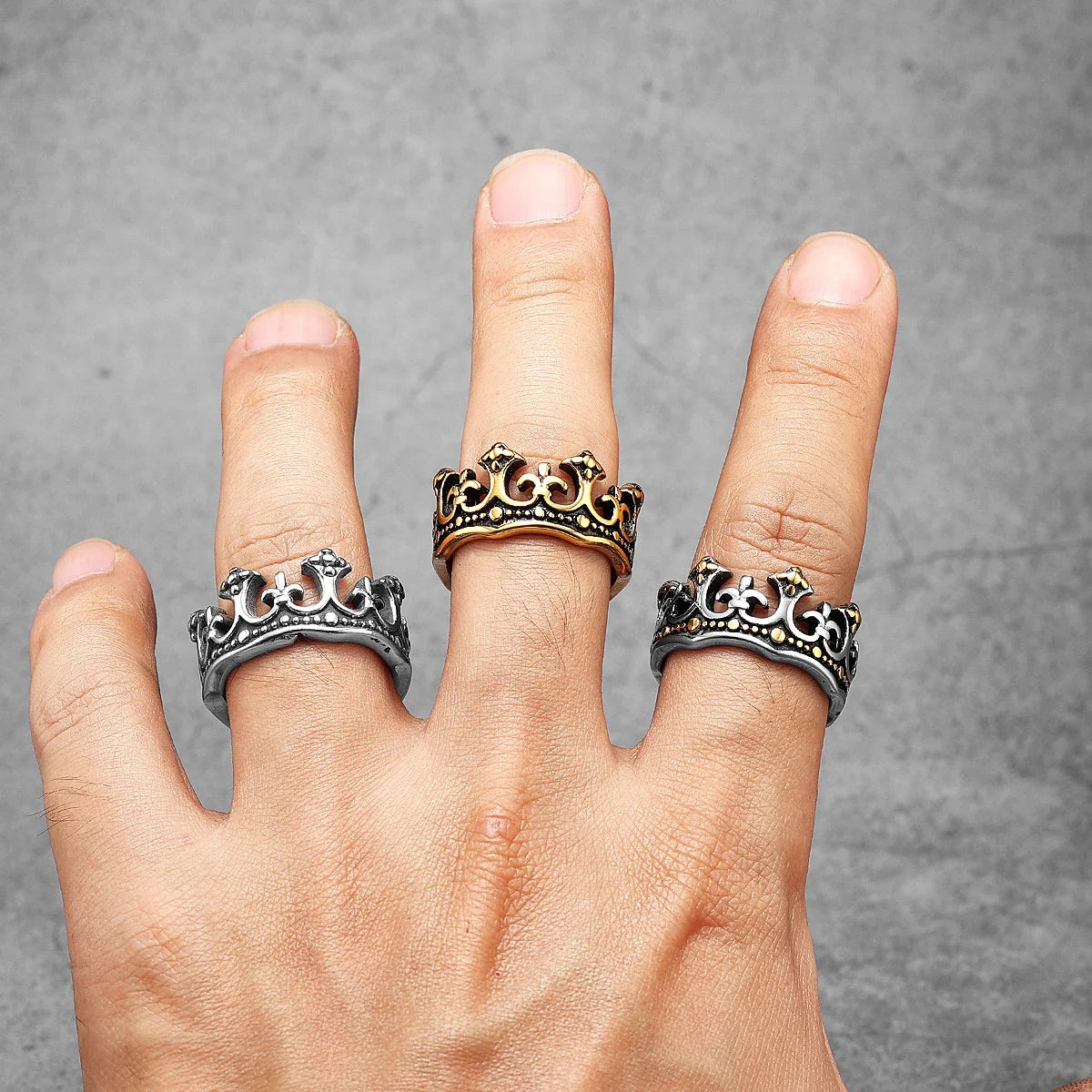 REGALIS — Bague Couronne