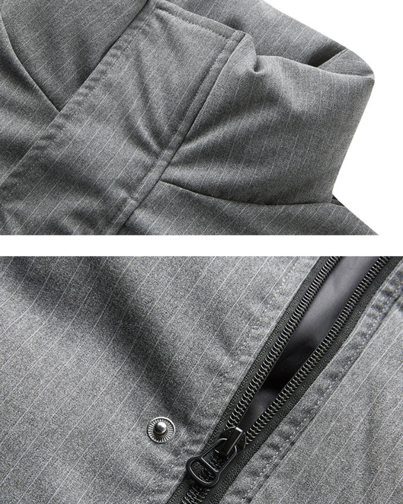 Insulated High‑Neck Puffer Jacket