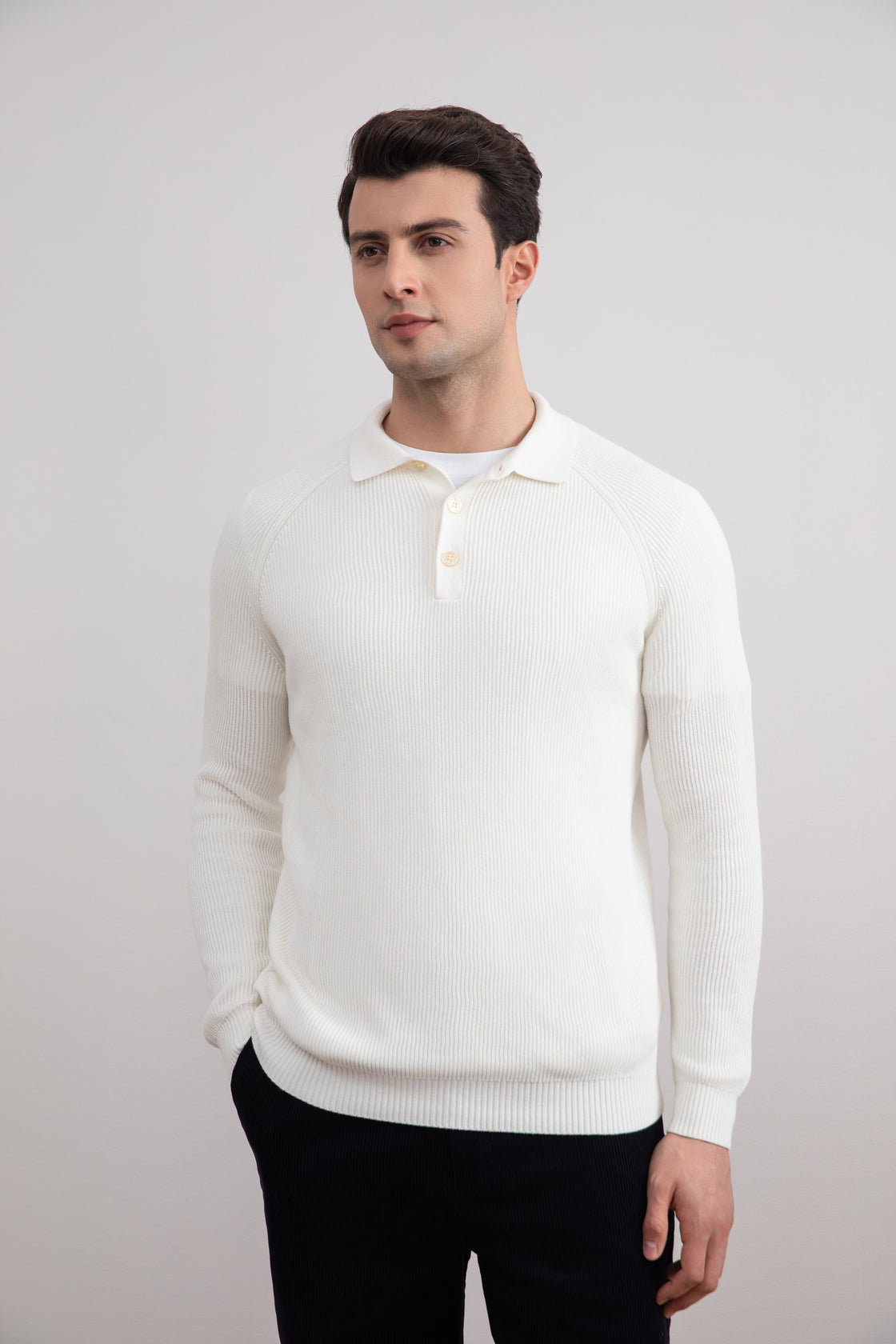 Polo Panama à côtes anglaises