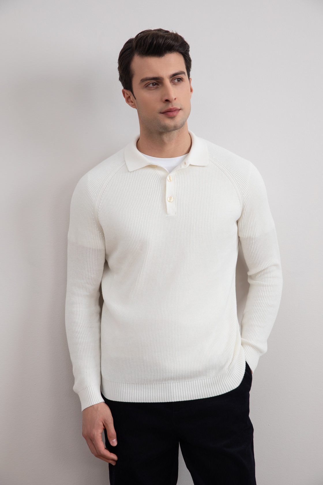 Polo Panama à côtes anglaises