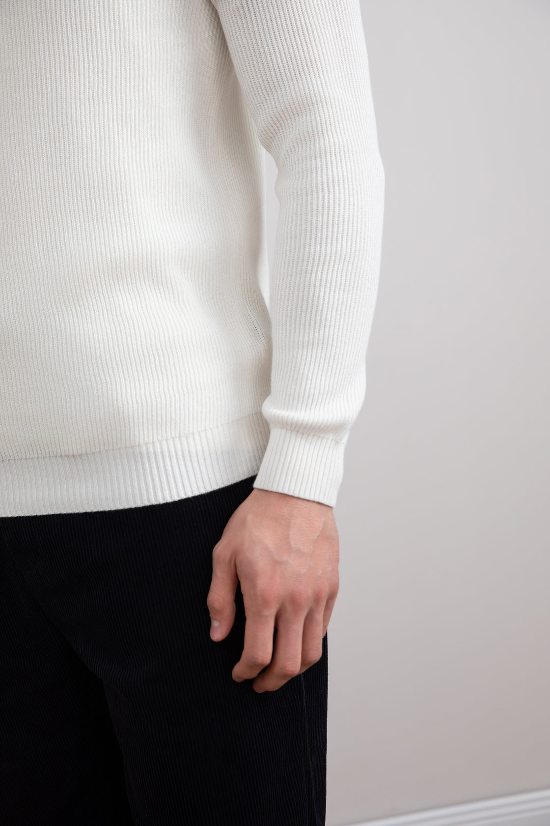 Polo Panama à côtes anglaises