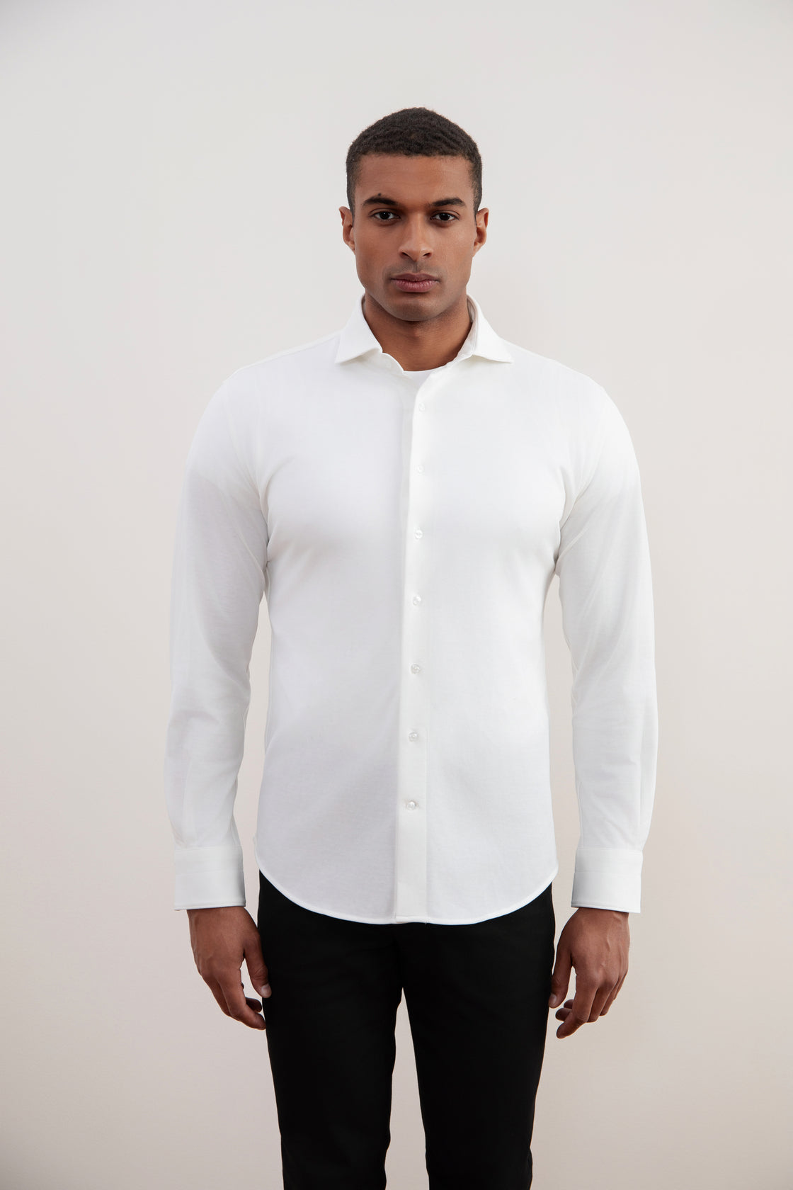 Off-White Cotton-Piqué Shirt