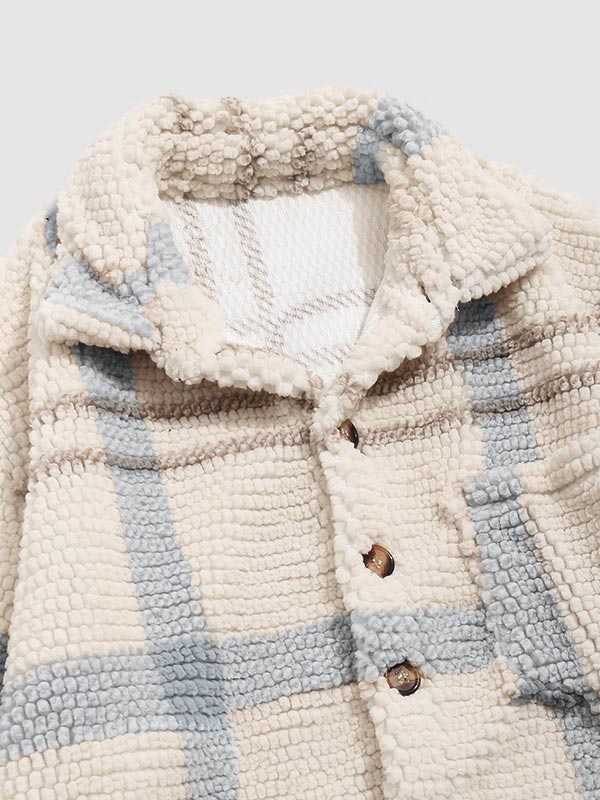 FENMORE — Plaid Fleece Heritage Jacket