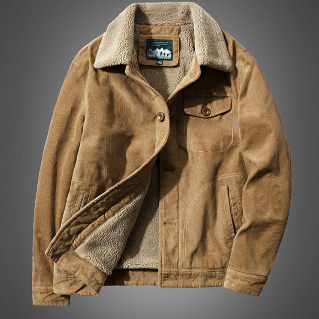CARMINE — Sherpa Corduroy Jacket