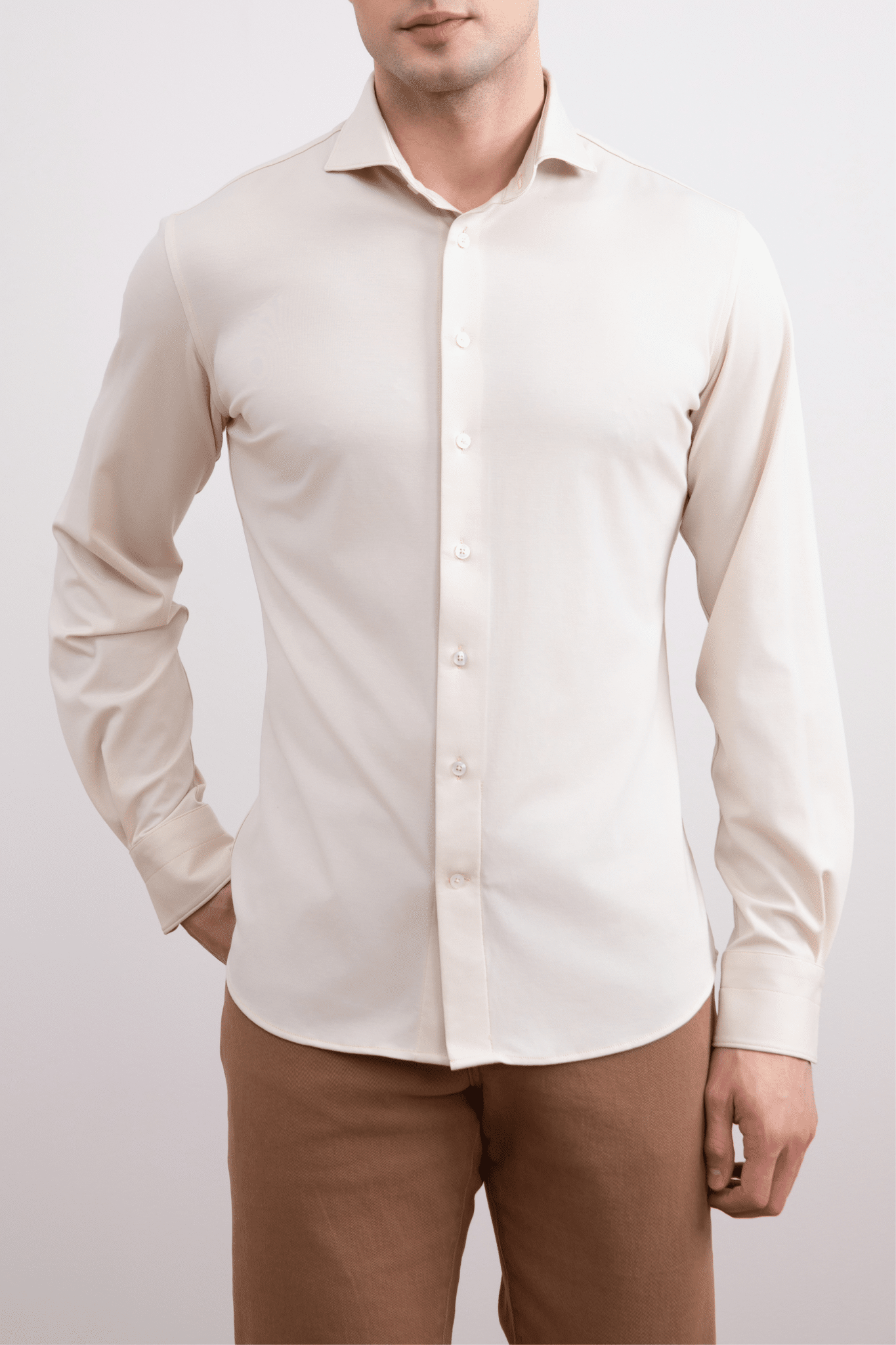 Beige Comfort Shirt