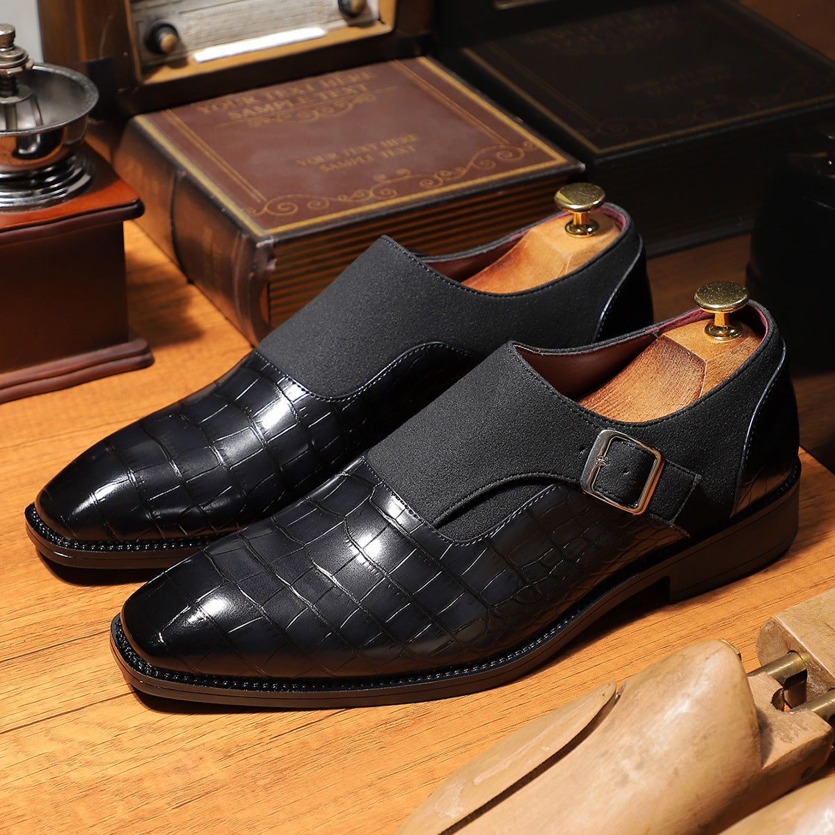 CORSINI — Italian Monk-Strap Loafers