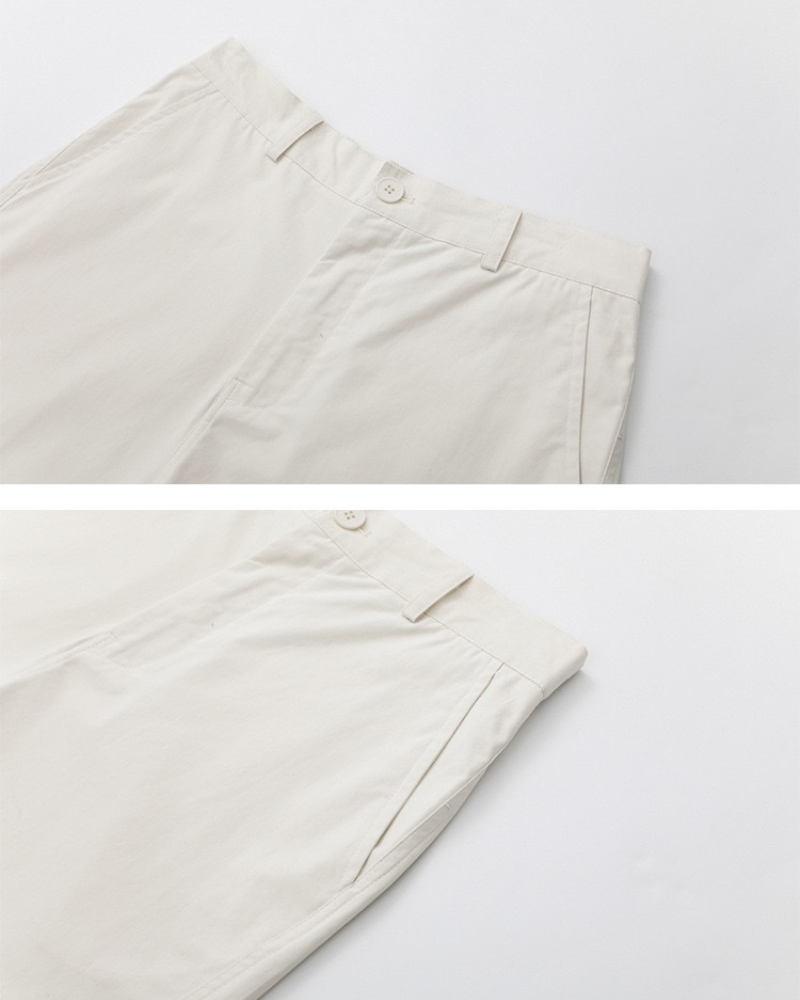 Classic Tailored Cotton Shorts