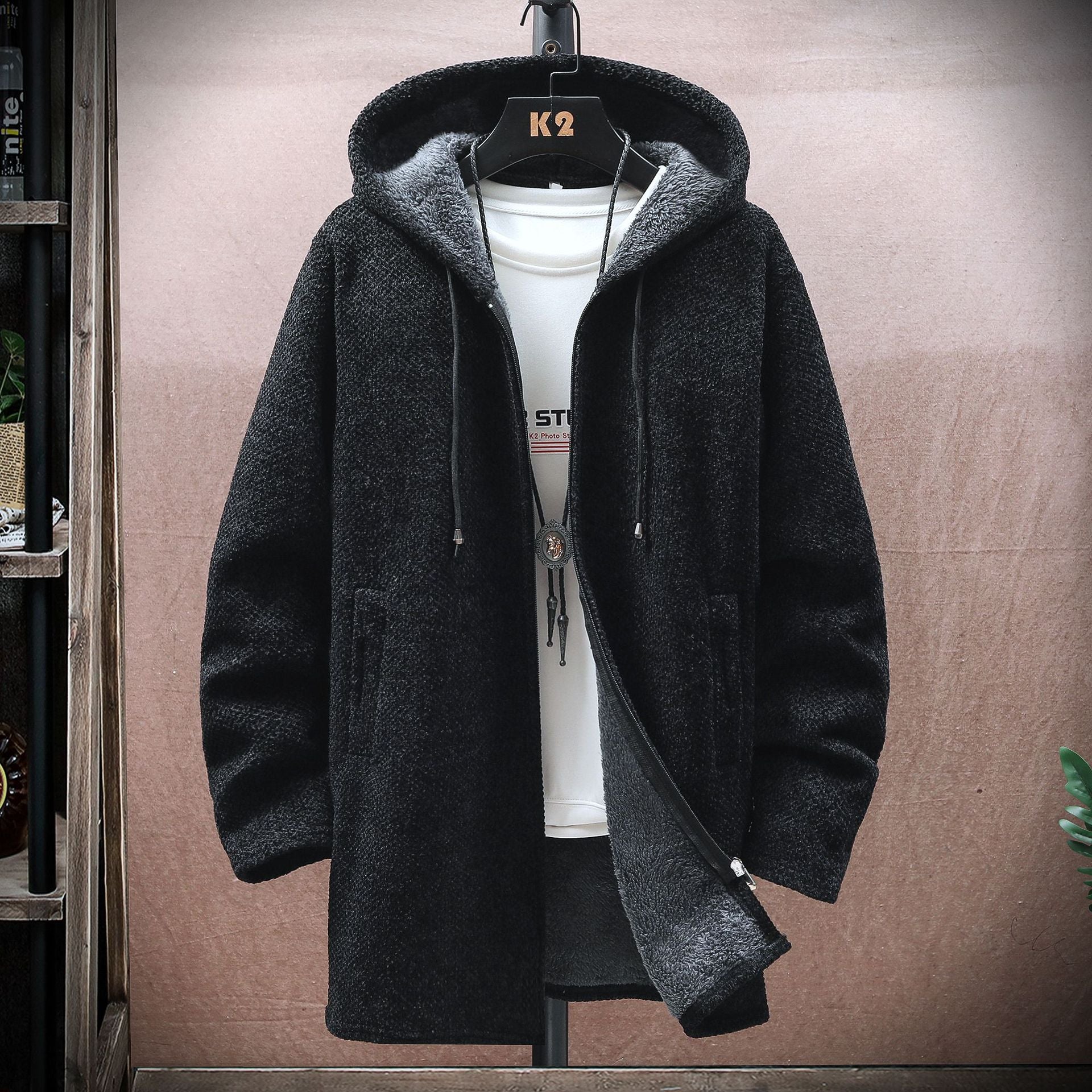 NOIRLUME — Hooded Coat