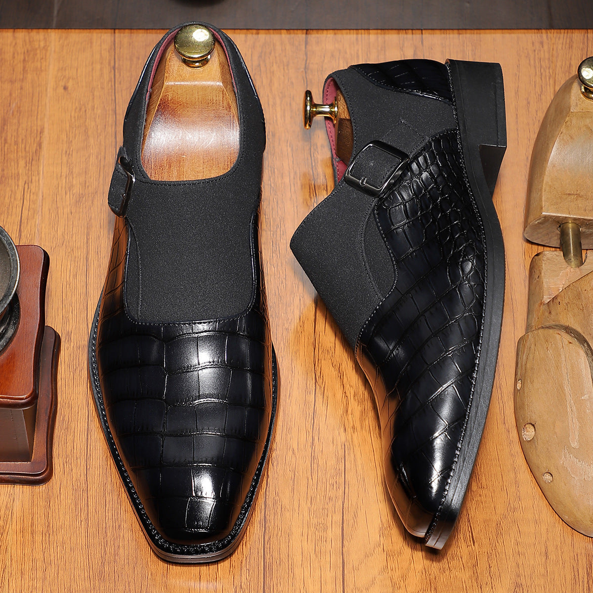 CORSINI — Italian Monk-Strap Loafers