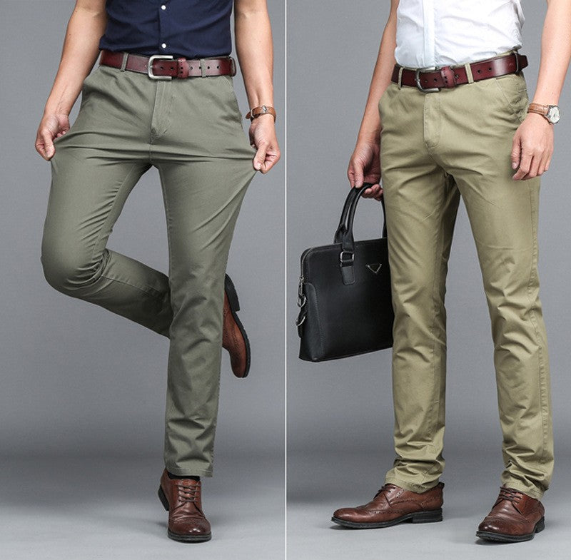 CASSIAN — Tailored Cotton Trousers