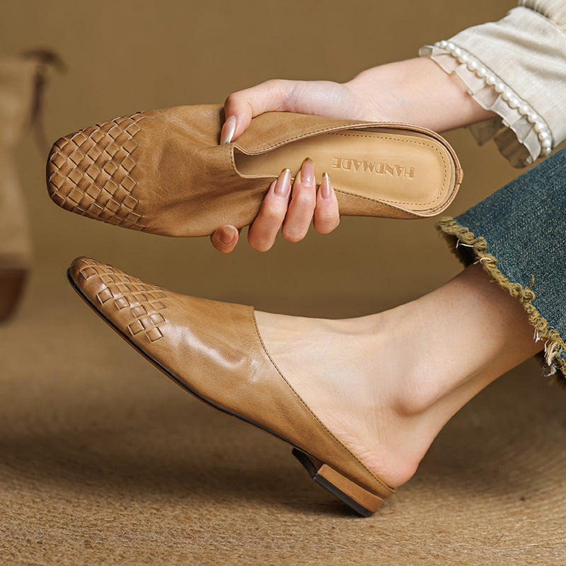 CALIANA — Artisan Woven Mules