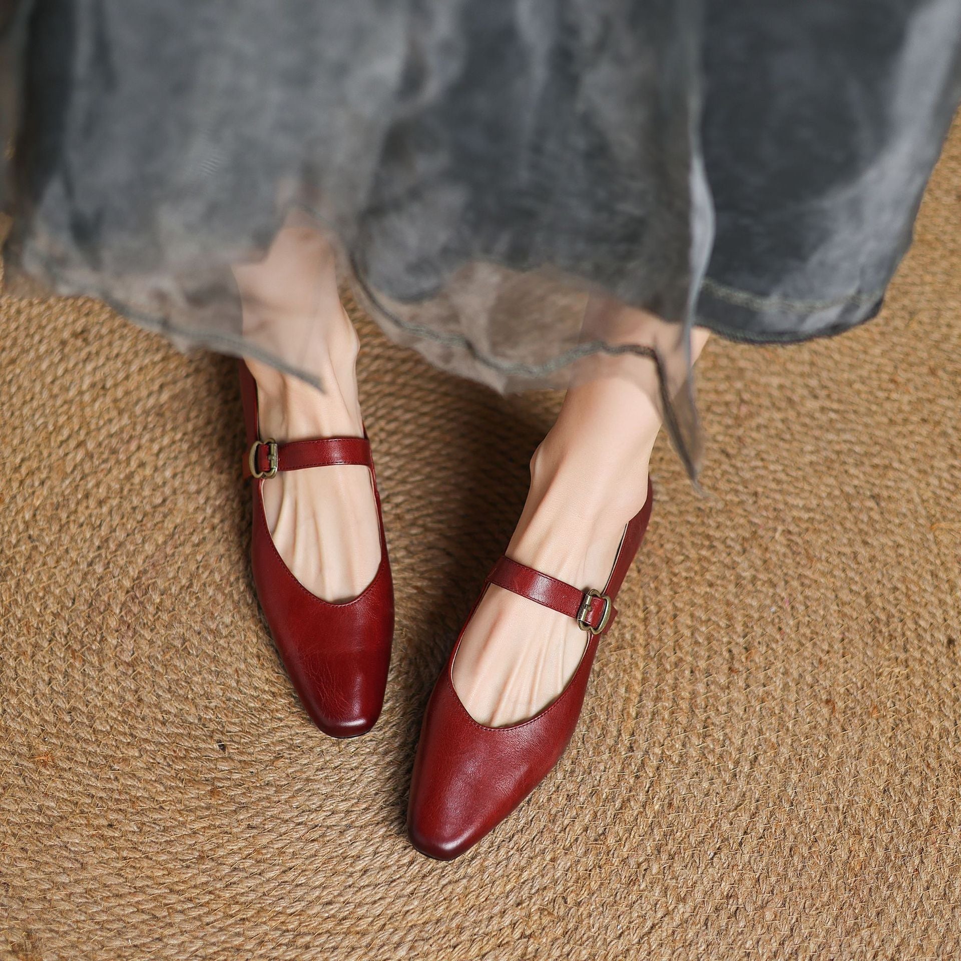 MIRALIA — Genuine Leather Heels