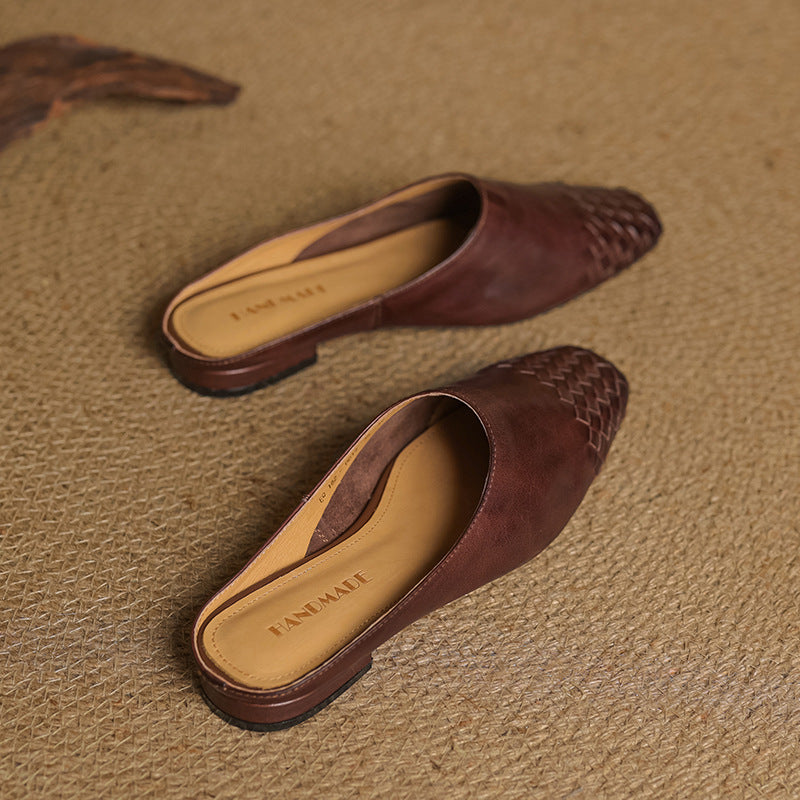 CALIANA — Artisan Woven Mules