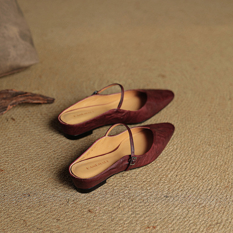 CALIANA — Artisan Leather Mules