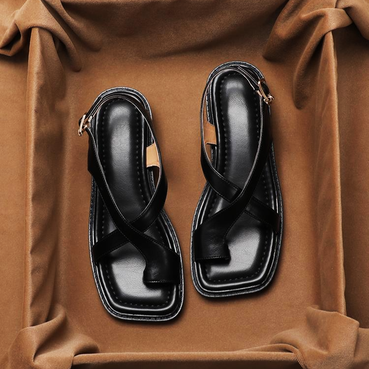 CERANO — Cross Strap Sandals