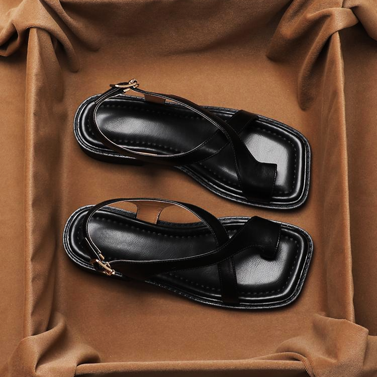 CERANO — Cross Strap Sandals