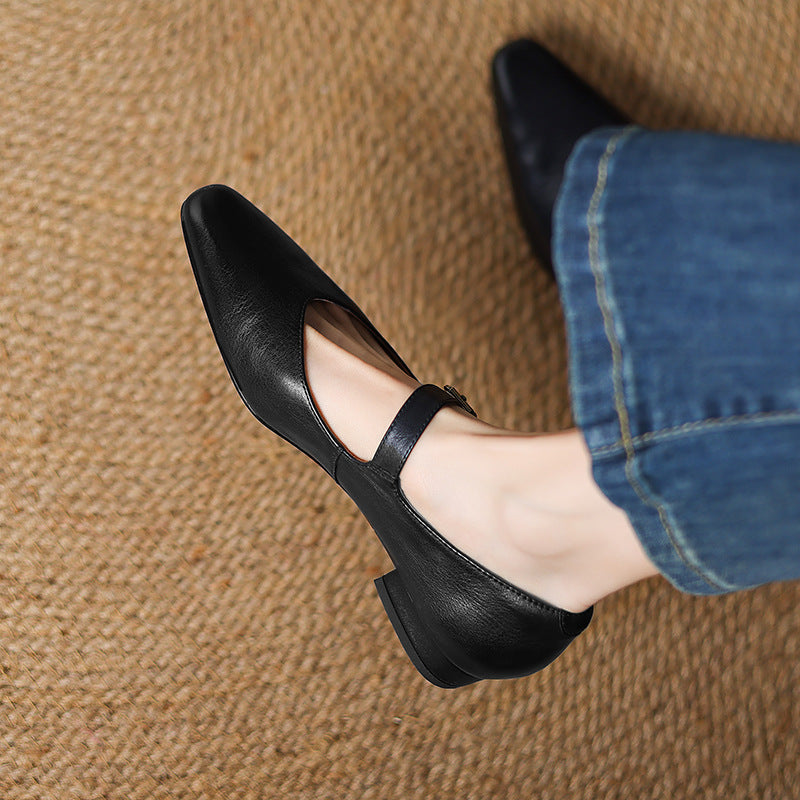 MIRALIA — Genuine Leather Heels