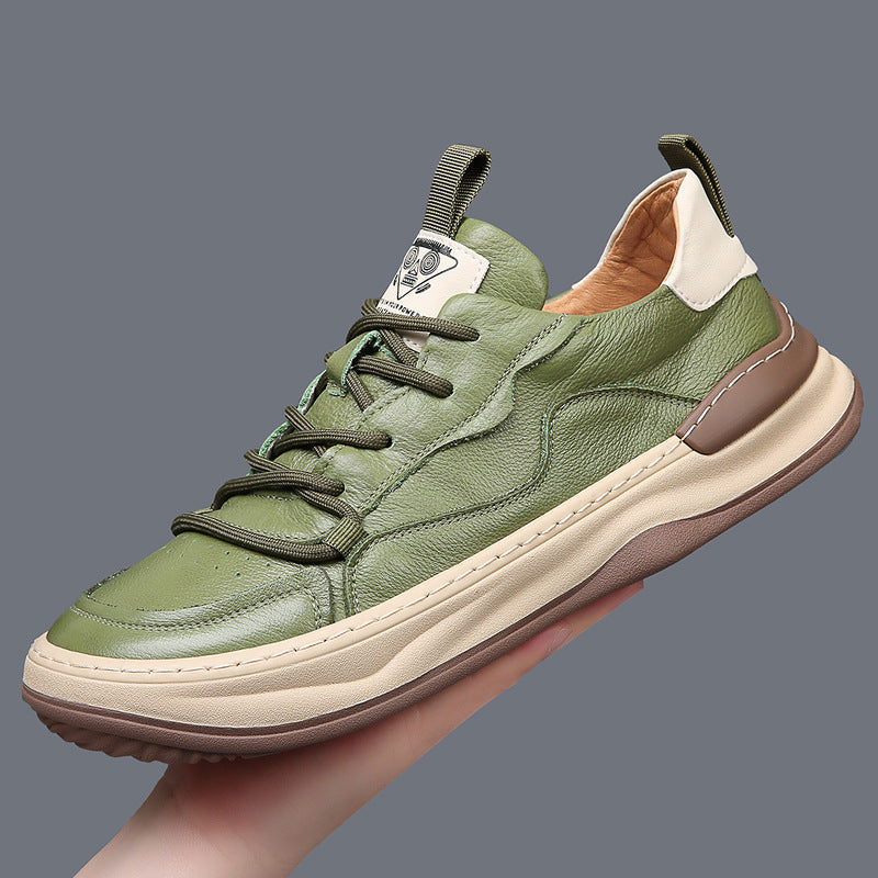 CERVELLO — Italian Leather Sneakers