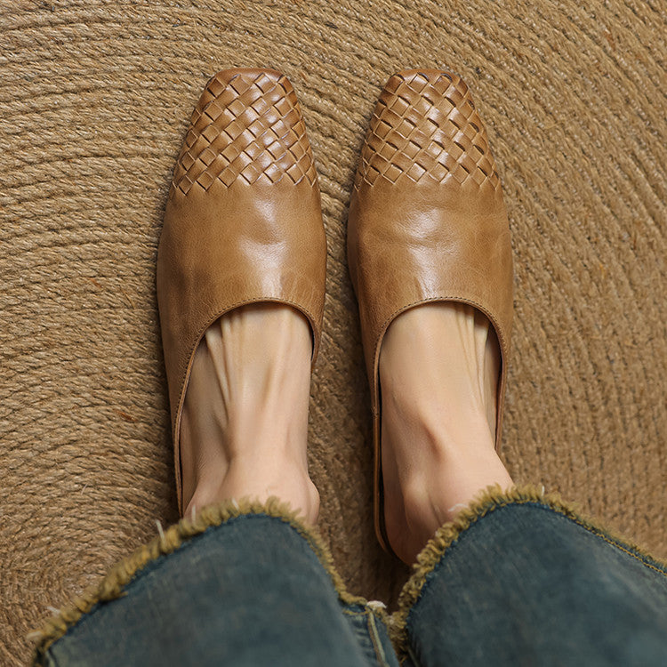CALIANA — Artisan Woven Mules