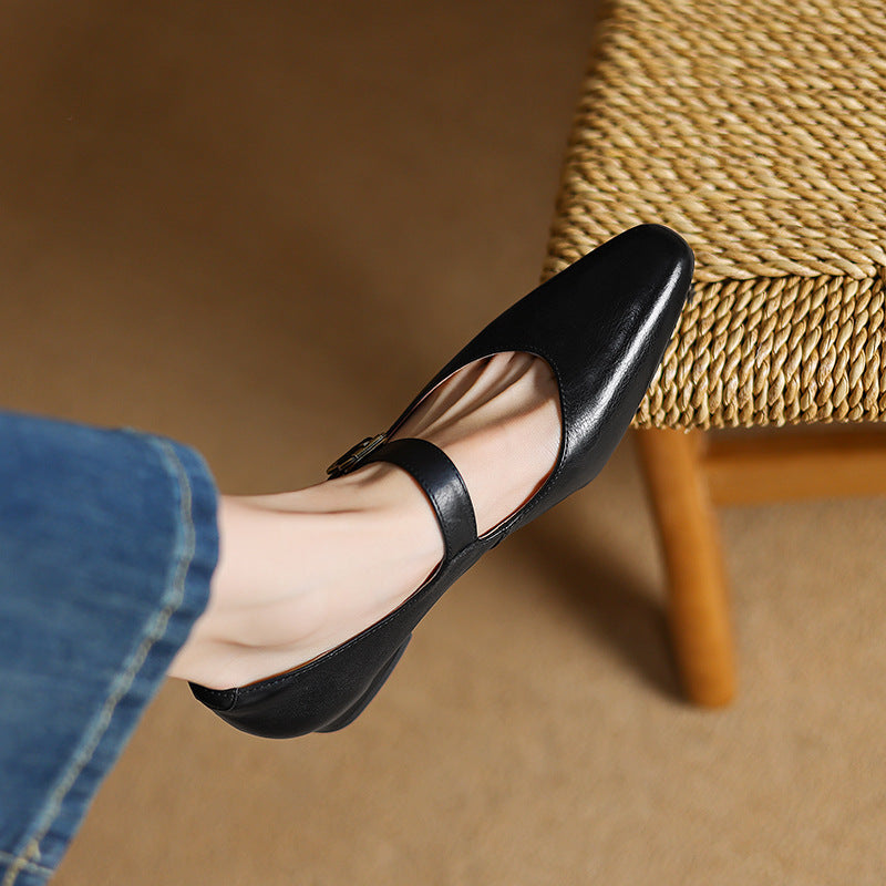 MIRALIA — Genuine Leather Heels