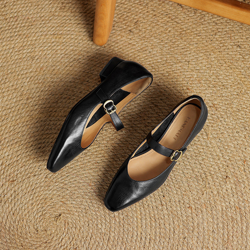 MIRALIA — Genuine Leather Heels