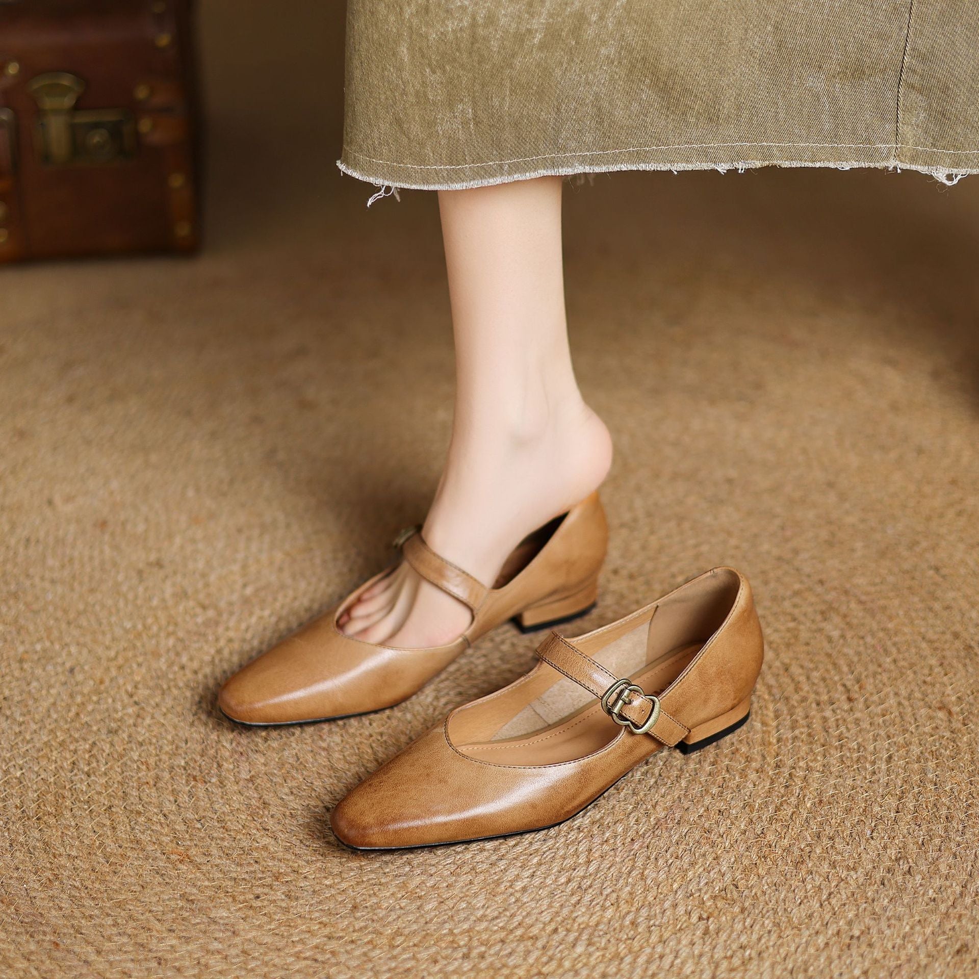 MIRALIA — Genuine Leather Heels