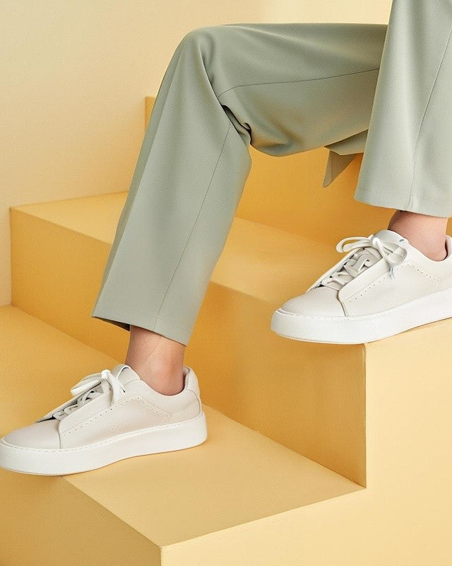 The Softey® Pebble Leather Sneakers