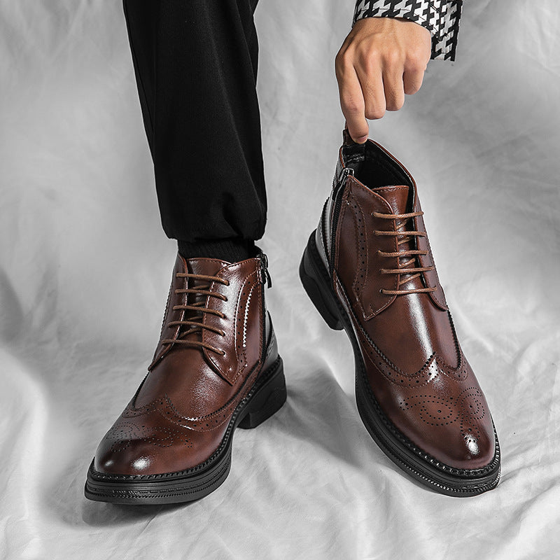 CARRINGTON — Cap-Toe Boots