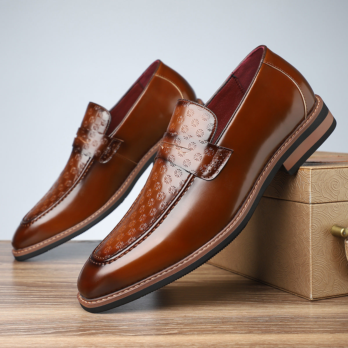 CALISTON — Leather Loafers
