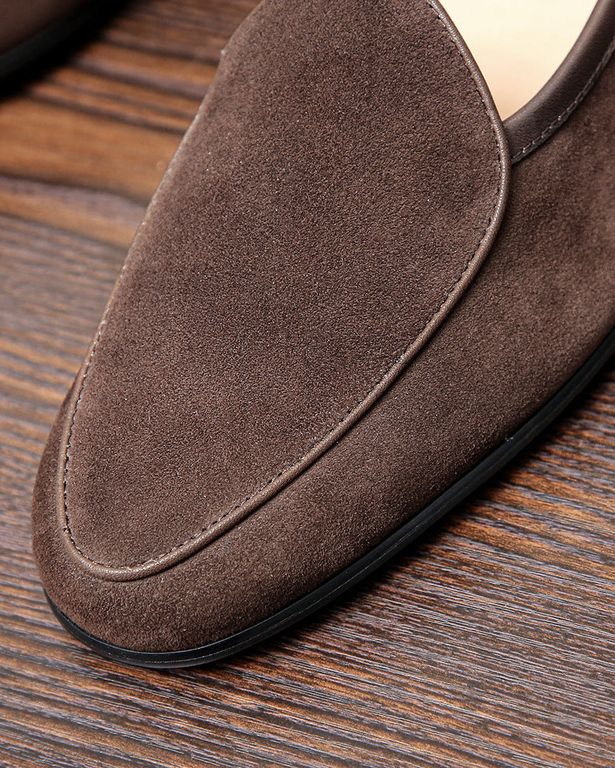 The Softey® Suede Penny Loafers