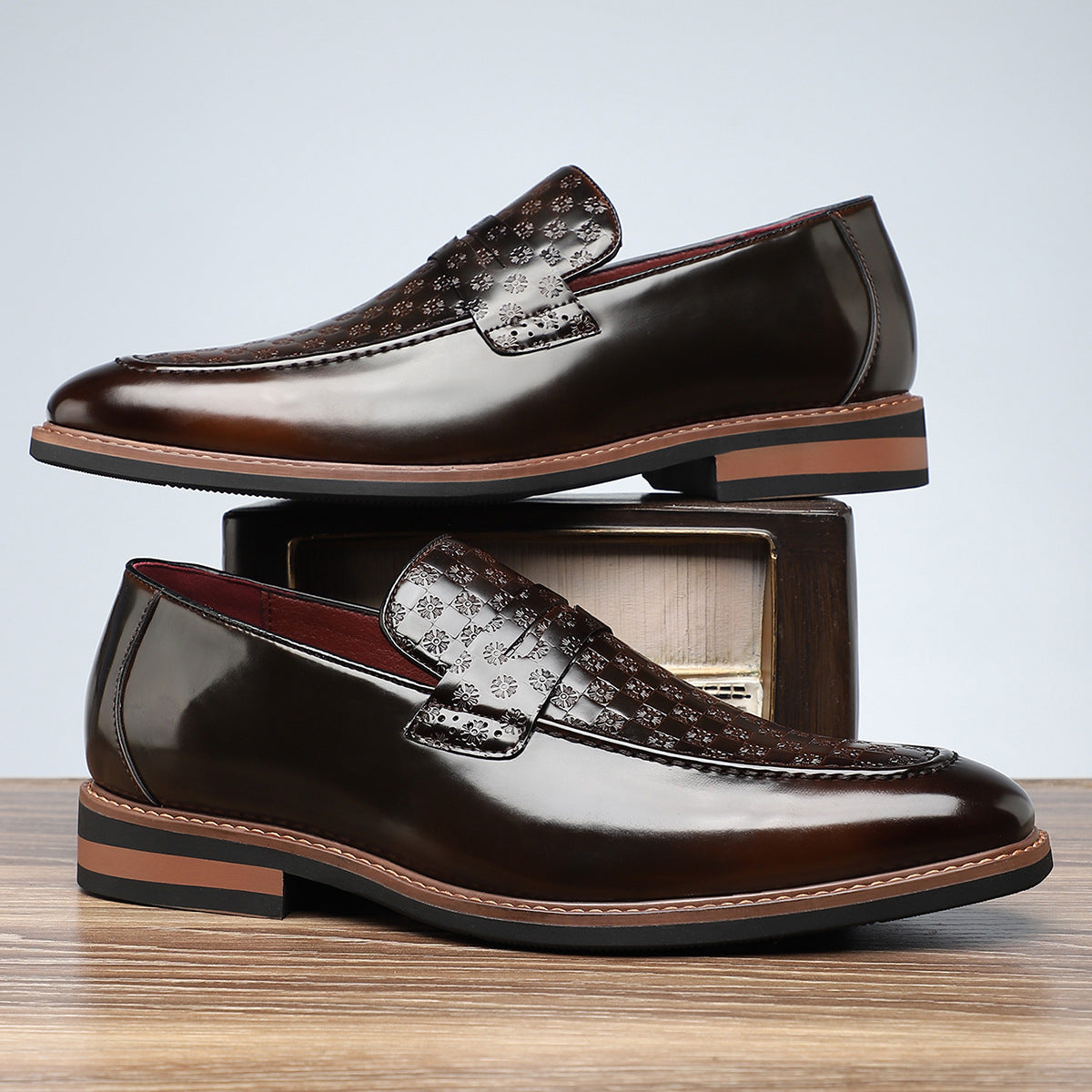 CALISTON — Leather Loafers