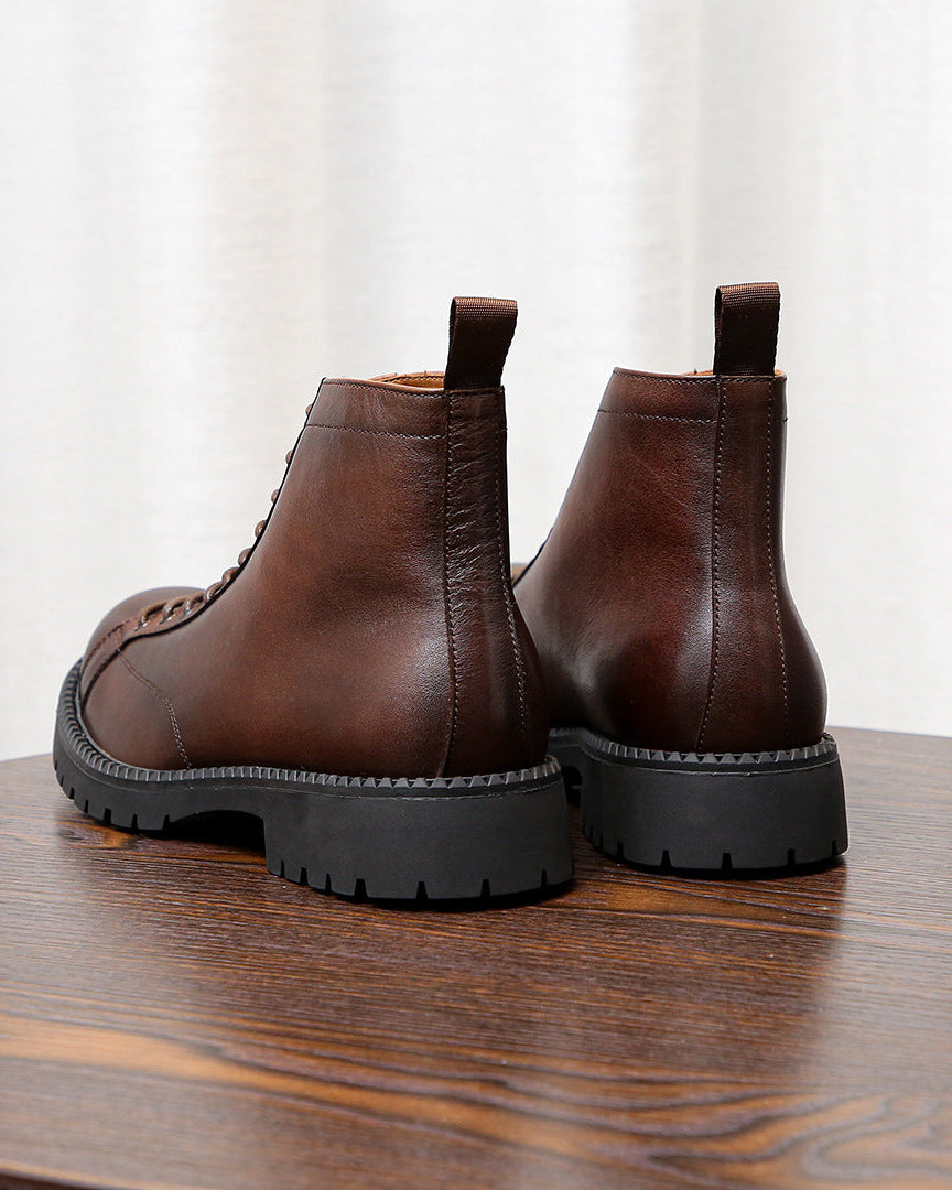 The Heritage Fur Field Boots