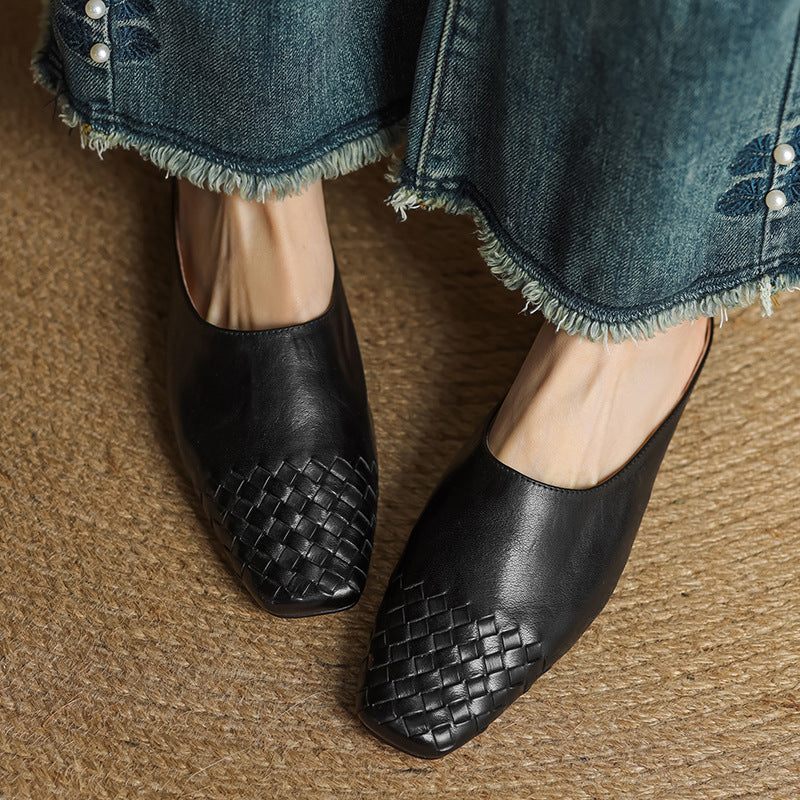 CALIANA — Artisan Woven Mules