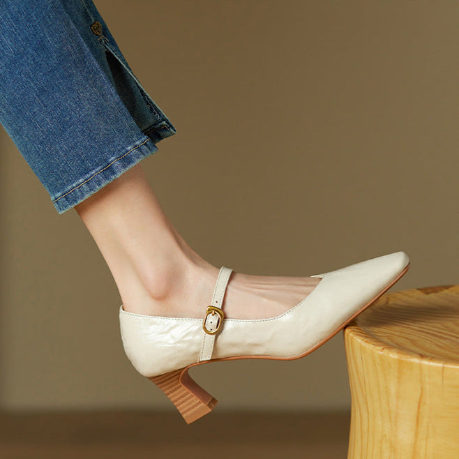 MIRANEL — Genuine Leather Heels