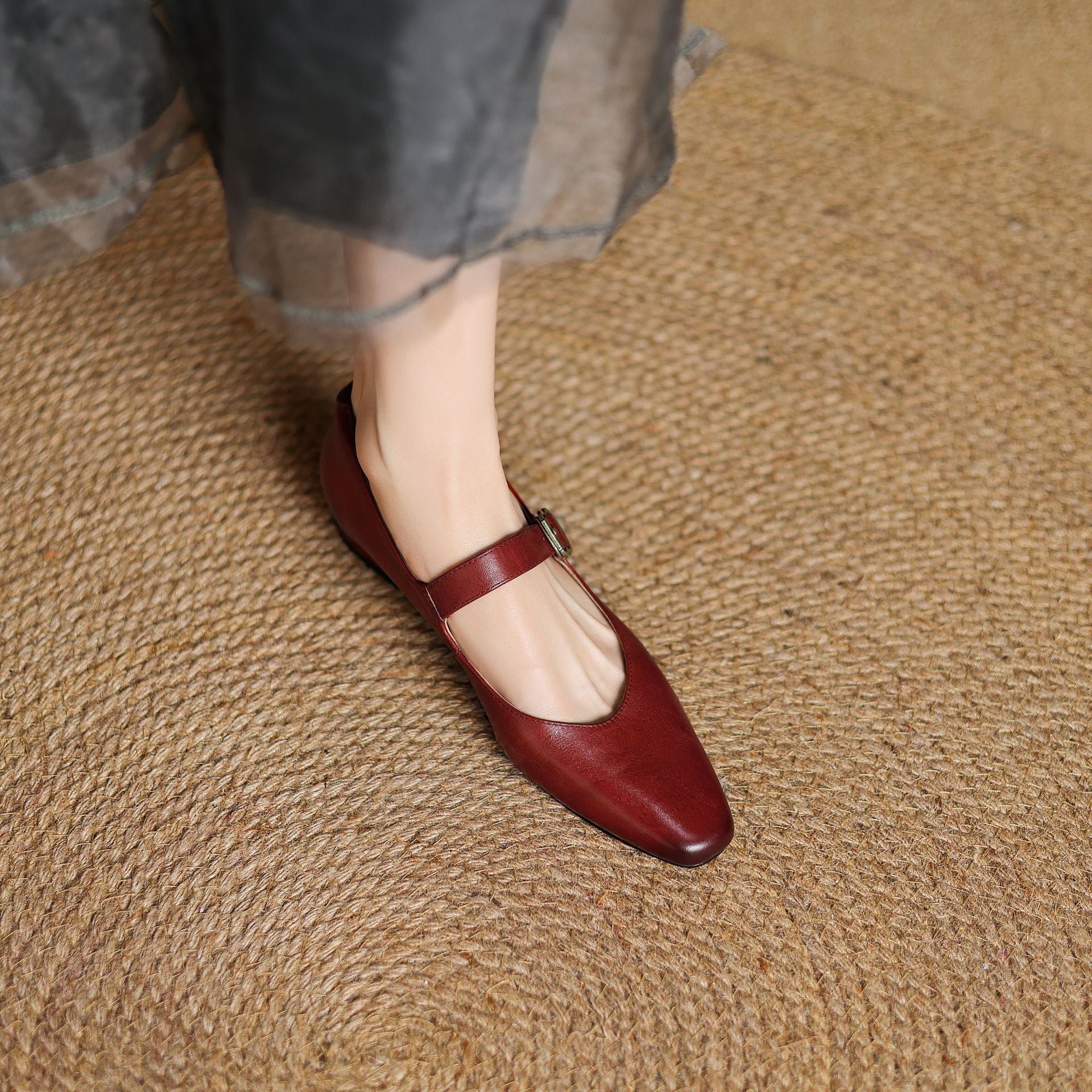 MIRALIA — Genuine Leather Heels