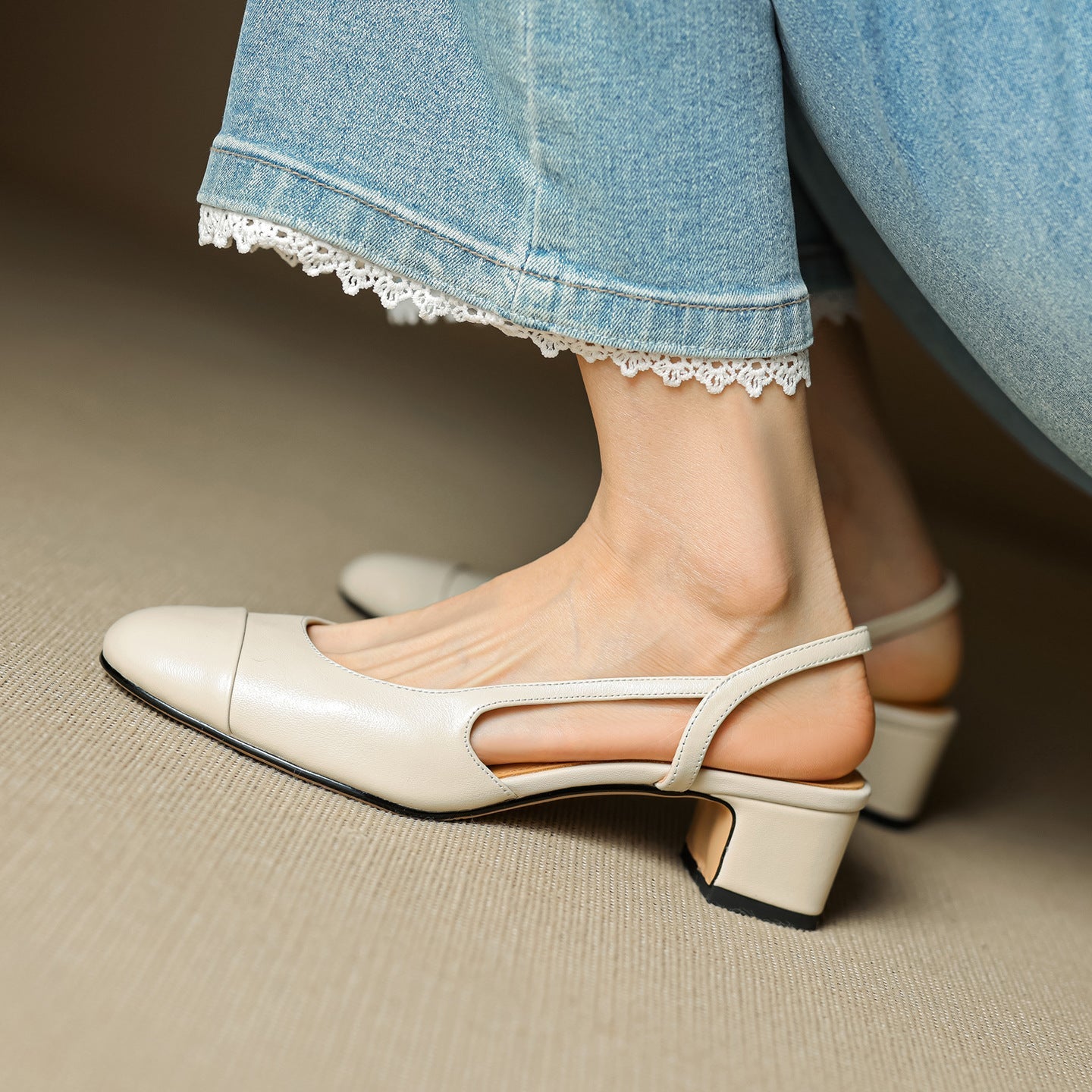CASSIA — Slingback Heels