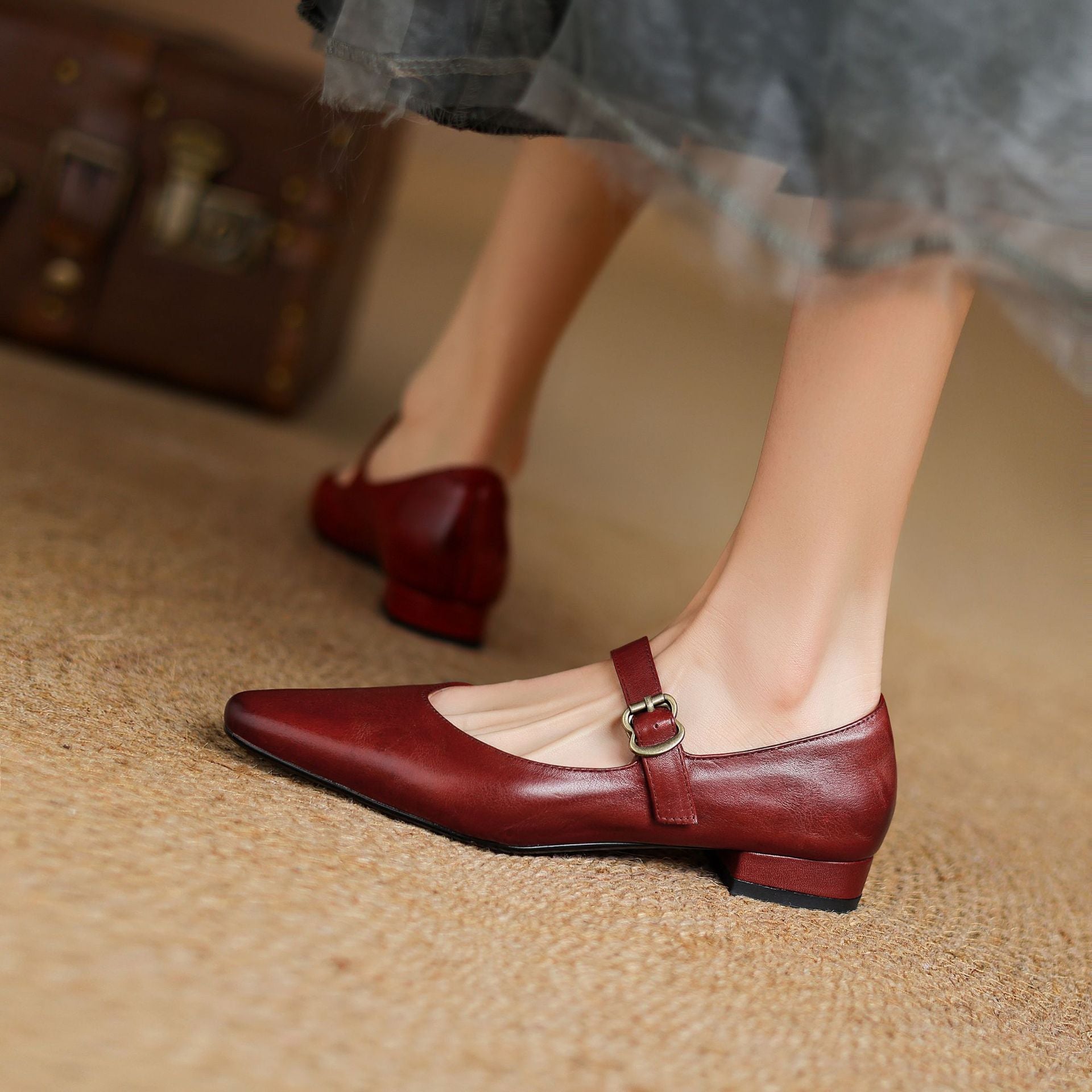 MIRALIA — Genuine Leather Heels