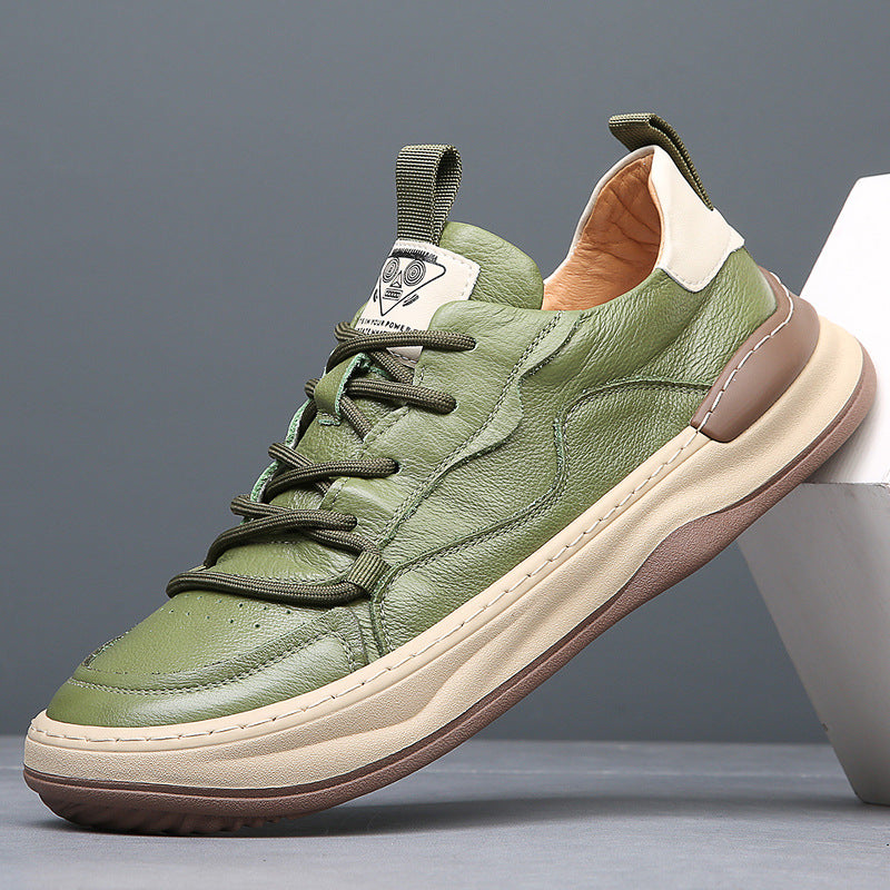 CERVELLO — Italian Leather Sneakers