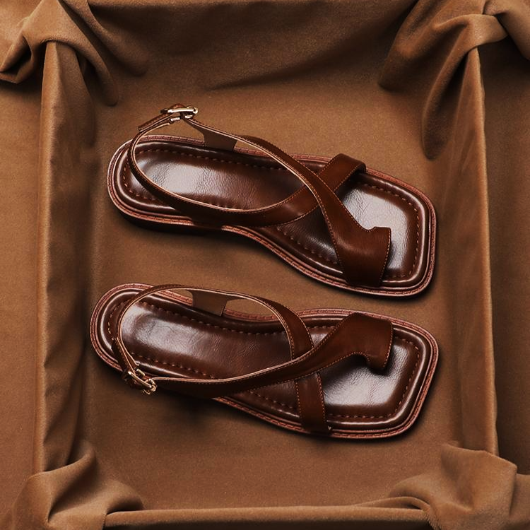 CERANO — Cross Strap Sandals