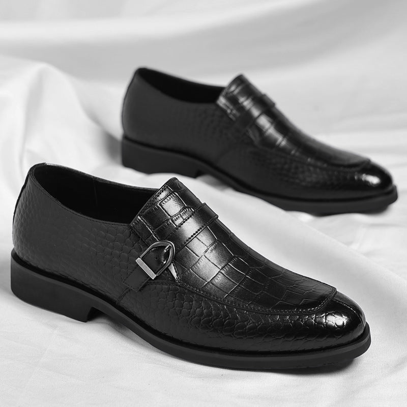 CROQUIS — Crocodile Embossed Loafers