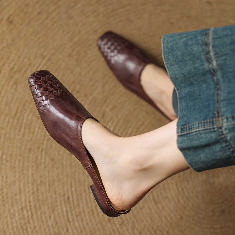 CALIANA — Artisan Woven Mules