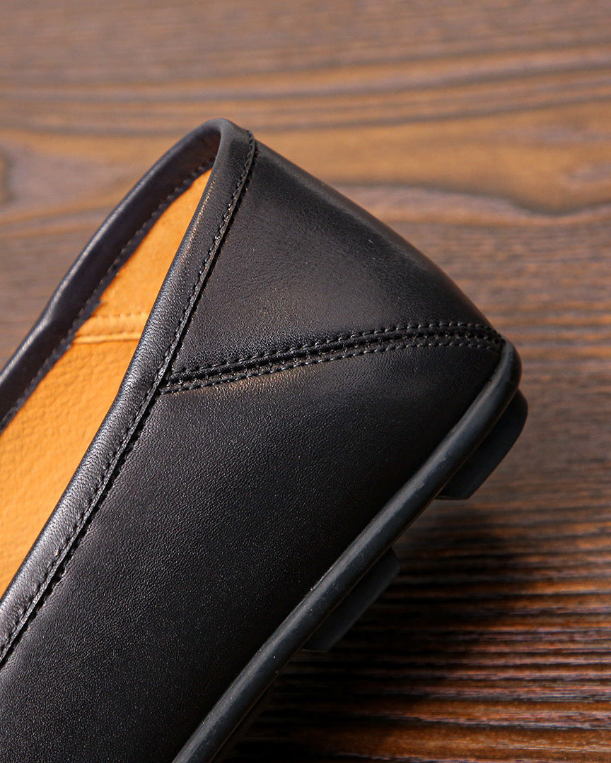 The Bit Loafers – Black Calfskin